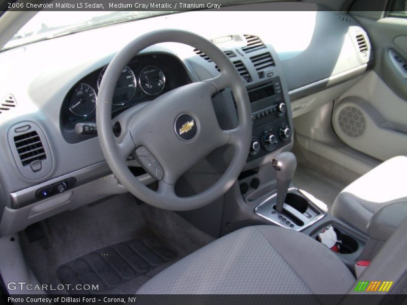 Medium Gray Metallic / Titanium Gray 2006 Chevrolet Malibu LS Sedan
