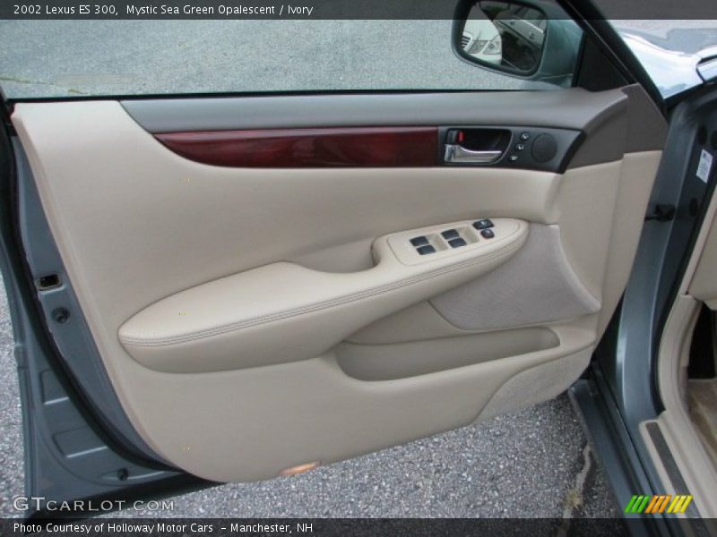 Mystic Sea Green Opalescent / Ivory 2002 Lexus ES 300