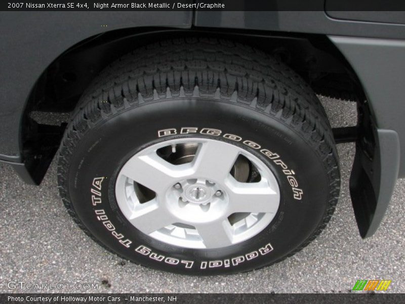 Night Armor Black Metallic / Desert/Graphite 2007 Nissan Xterra SE 4x4