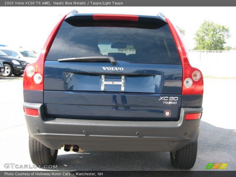 Nautic Blue Metallic / Taupe/Light Taupe 2003 Volvo XC90 T6 AWD