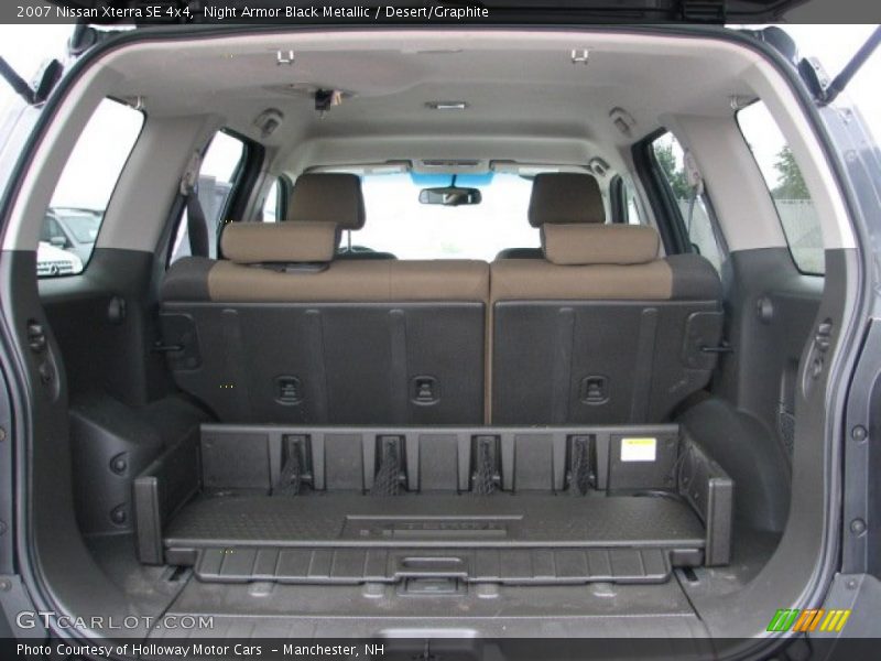 Night Armor Black Metallic / Desert/Graphite 2007 Nissan Xterra SE 4x4