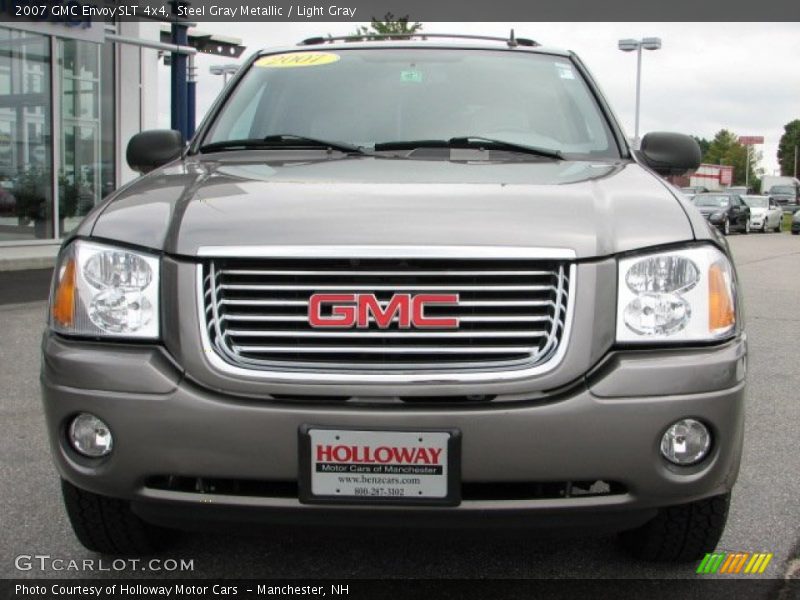 Steel Gray Metallic / Light Gray 2007 GMC Envoy SLT 4x4