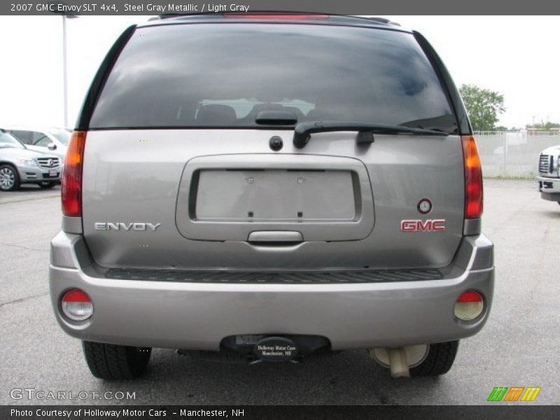 Steel Gray Metallic / Light Gray 2007 GMC Envoy SLT 4x4