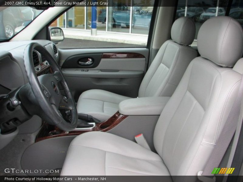 Steel Gray Metallic / Light Gray 2007 GMC Envoy SLT 4x4