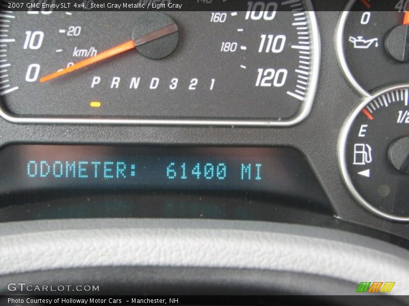Steel Gray Metallic / Light Gray 2007 GMC Envoy SLT 4x4