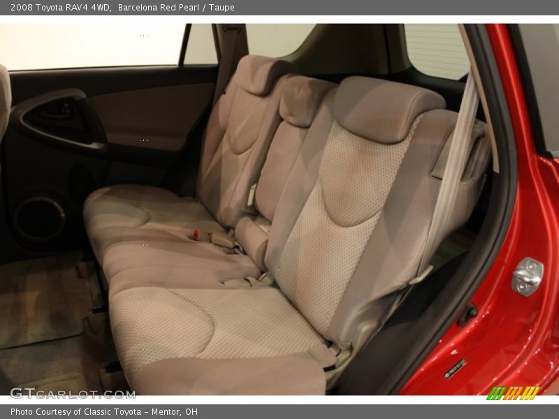 Barcelona Red Pearl / Taupe 2008 Toyota RAV4 4WD
