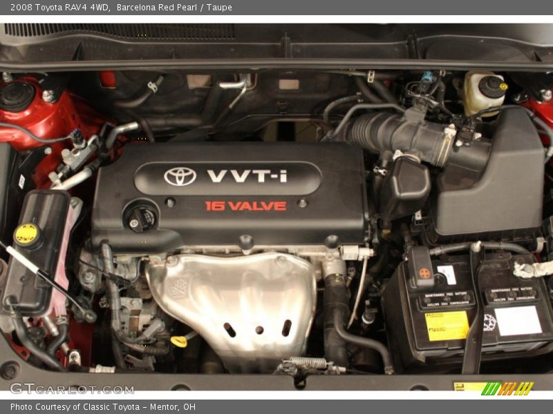 Barcelona Red Pearl / Taupe 2008 Toyota RAV4 4WD
