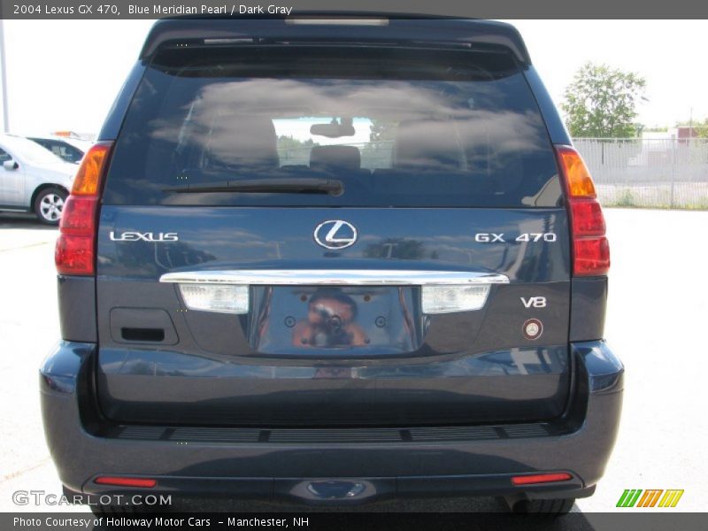 Blue Meridian Pearl / Dark Gray 2004 Lexus GX 470