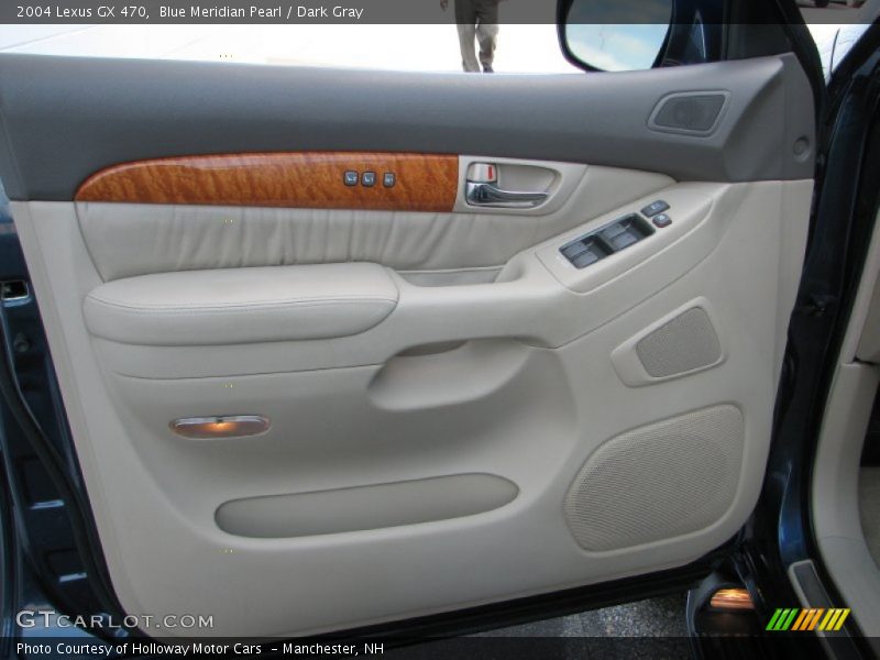 Blue Meridian Pearl / Dark Gray 2004 Lexus GX 470