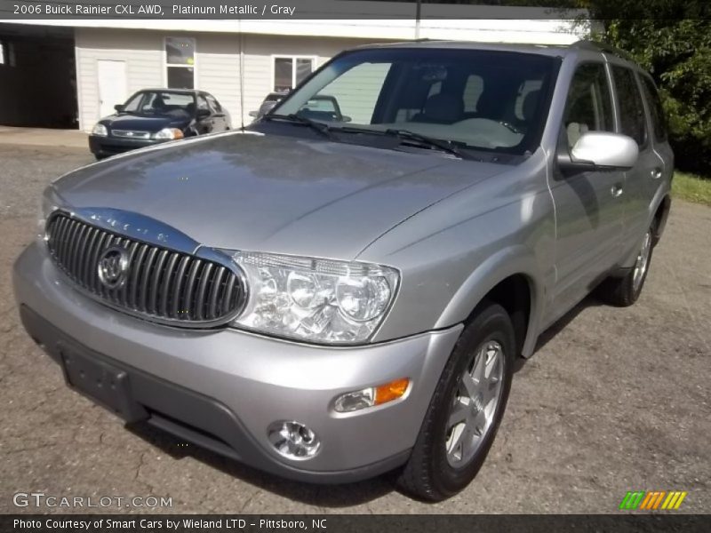 Platinum Metallic / Gray 2006 Buick Rainier CXL AWD