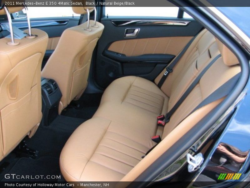 Black / Natural Beige/Black 2011 Mercedes-Benz E 350 4Matic Sedan