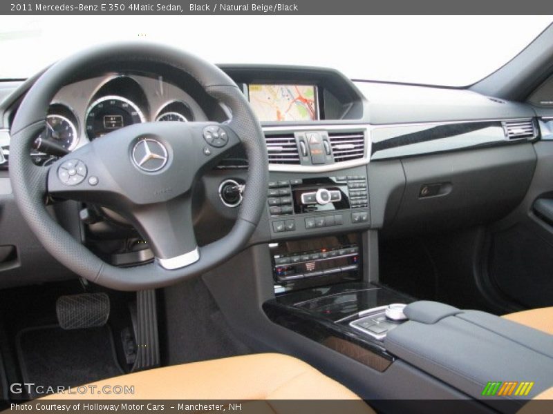 Black / Natural Beige/Black 2011 Mercedes-Benz E 350 4Matic Sedan