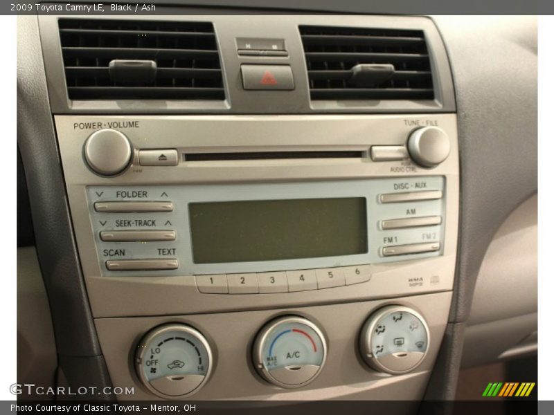 Black / Ash 2009 Toyota Camry LE