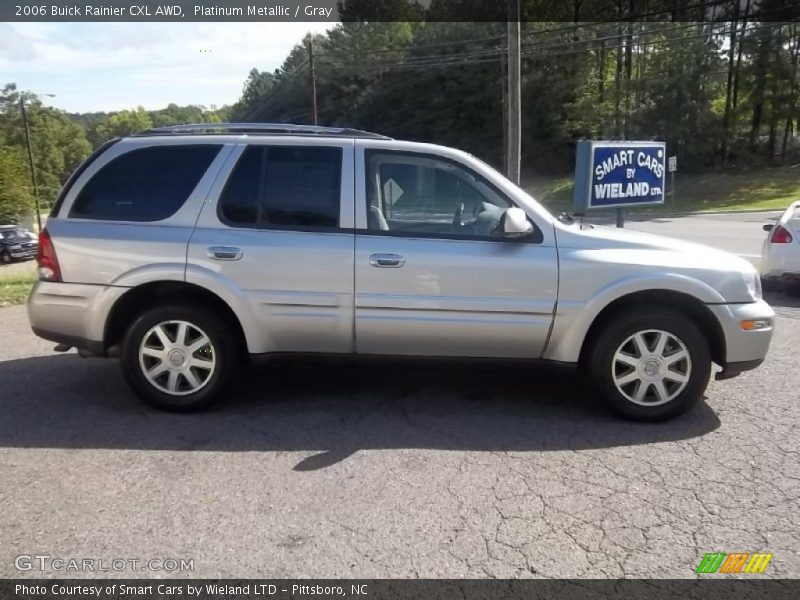 Platinum Metallic / Gray 2006 Buick Rainier CXL AWD