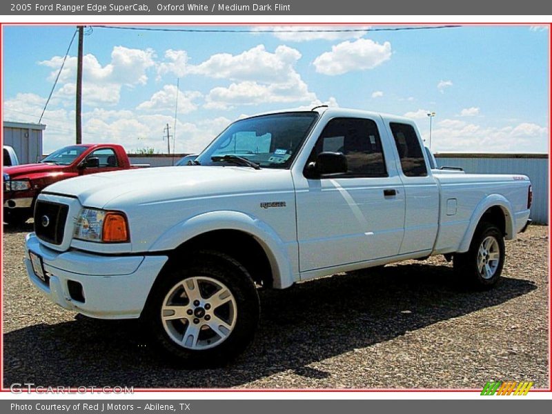 Oxford White / Medium Dark Flint 2005 Ford Ranger Edge SuperCab