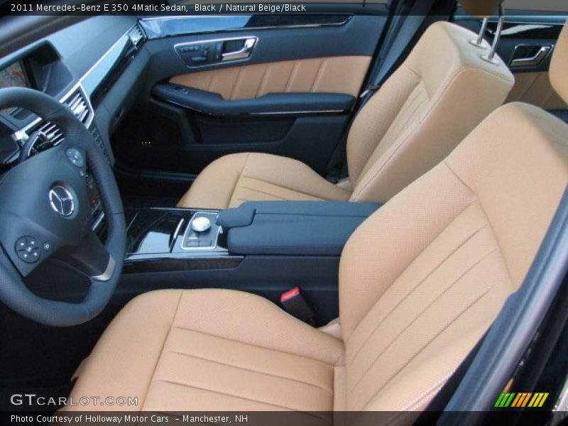 Black / Natural Beige/Black 2011 Mercedes-Benz E 350 4Matic Sedan