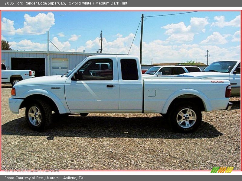 Oxford White / Medium Dark Flint 2005 Ford Ranger Edge SuperCab