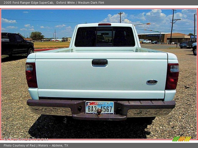 Oxford White / Medium Dark Flint 2005 Ford Ranger Edge SuperCab