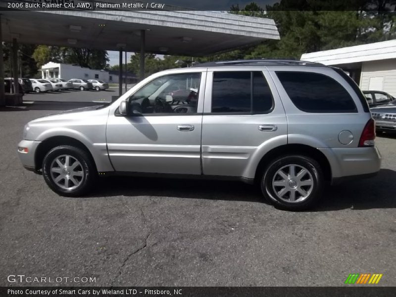 Platinum Metallic / Gray 2006 Buick Rainier CXL AWD