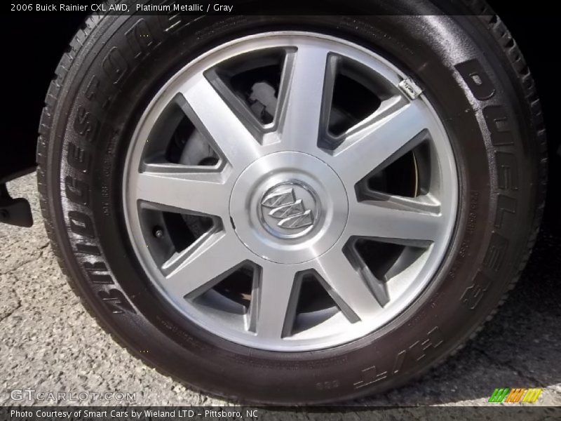 Platinum Metallic / Gray 2006 Buick Rainier CXL AWD