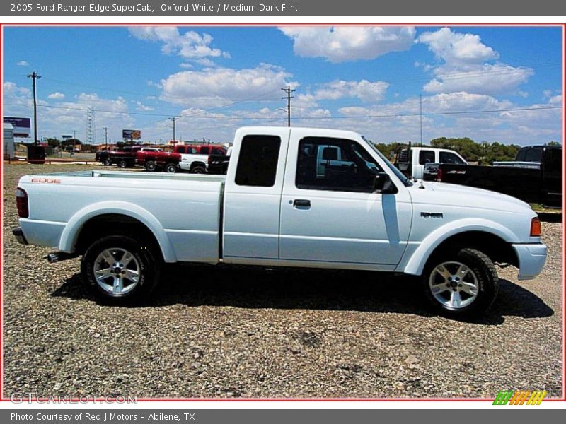 Oxford White / Medium Dark Flint 2005 Ford Ranger Edge SuperCab