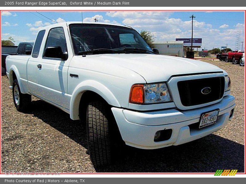 Oxford White / Medium Dark Flint 2005 Ford Ranger Edge SuperCab