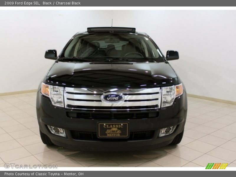 Black / Charcoal Black 2009 Ford Edge SEL