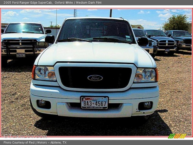 Oxford White / Medium Dark Flint 2005 Ford Ranger Edge SuperCab