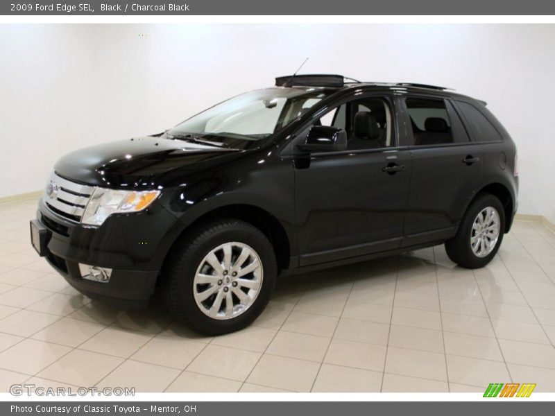 Black / Charcoal Black 2009 Ford Edge SEL