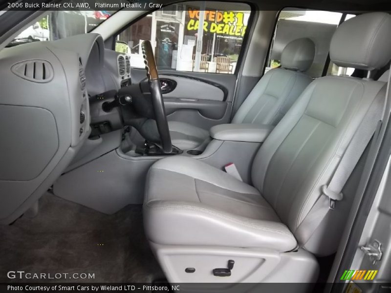 Platinum Metallic / Gray 2006 Buick Rainier CXL AWD