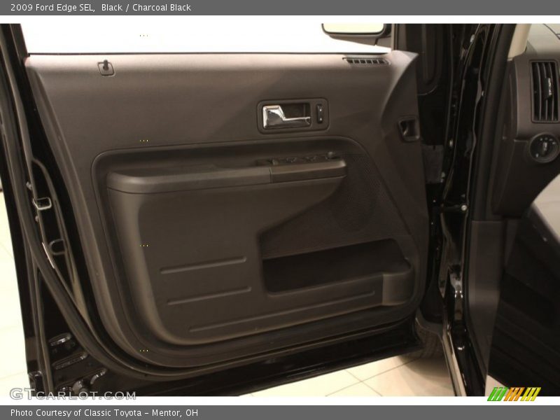 Black / Charcoal Black 2009 Ford Edge SEL