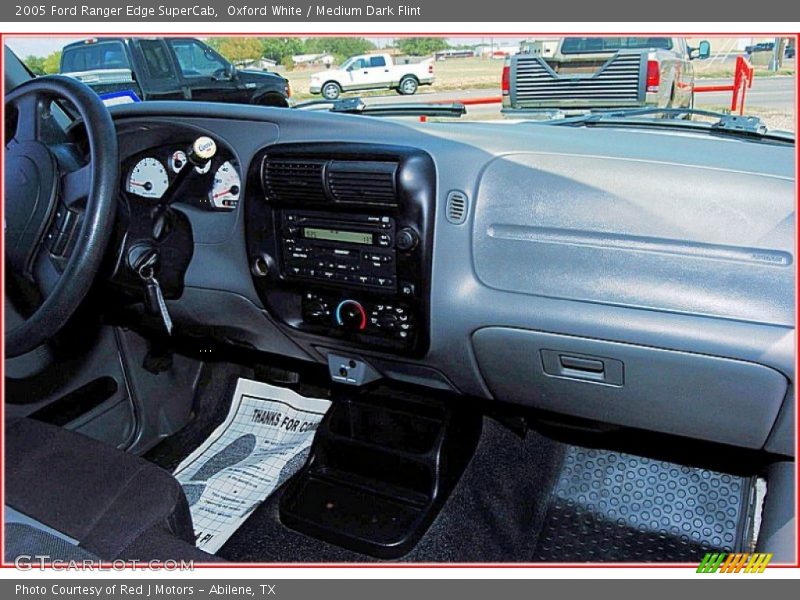 Oxford White / Medium Dark Flint 2005 Ford Ranger Edge SuperCab