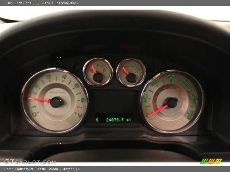 Black / Charcoal Black 2009 Ford Edge SEL