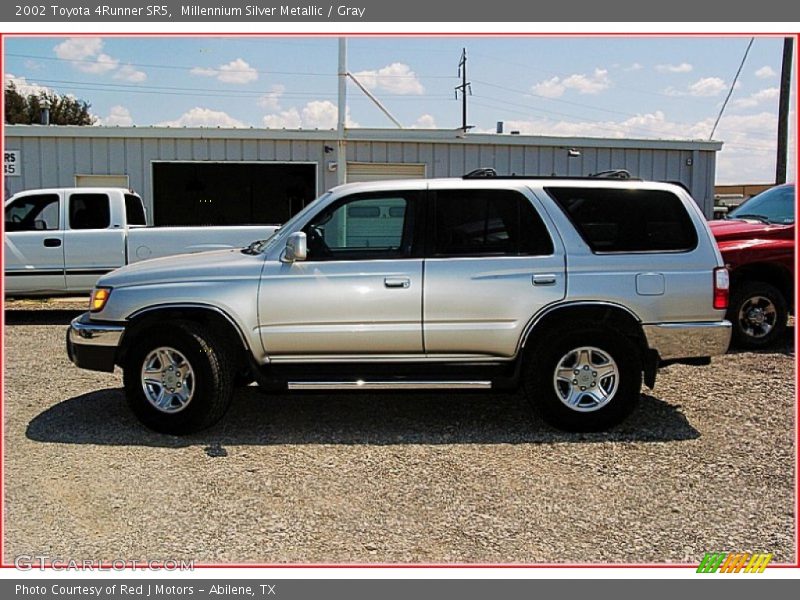 Millennium Silver Metallic / Gray 2002 Toyota 4Runner SR5