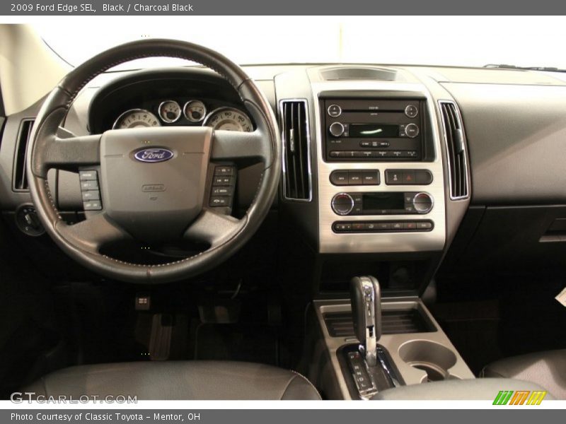 Black / Charcoal Black 2009 Ford Edge SEL