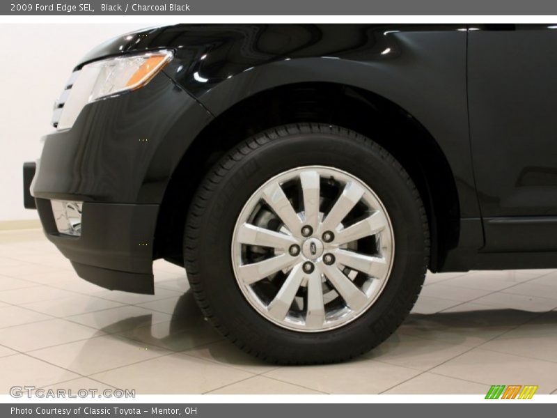 Black / Charcoal Black 2009 Ford Edge SEL