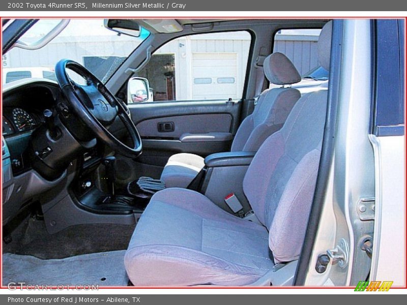 Millennium Silver Metallic / Gray 2002 Toyota 4Runner SR5