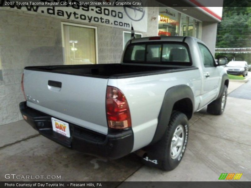 Silver Streak Mica / Graphite Gray 2007 Toyota Tacoma Regular Cab 4x4