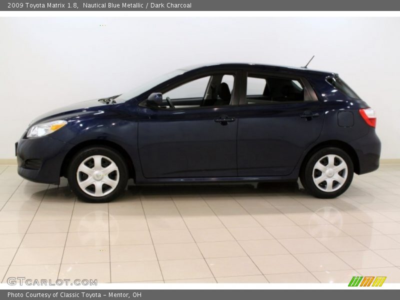 Nautical Blue Metallic / Dark Charcoal 2009 Toyota Matrix 1.8