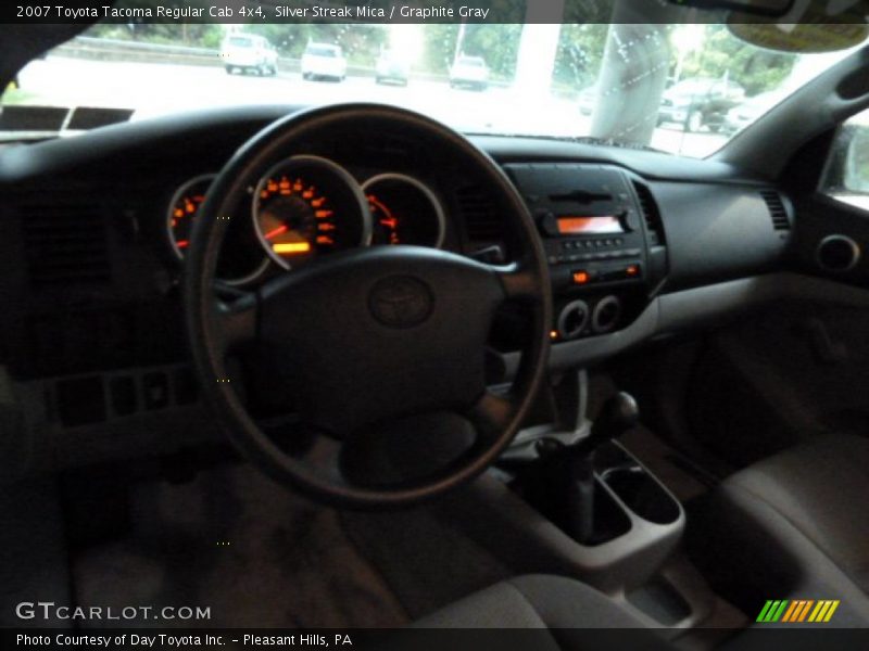 Silver Streak Mica / Graphite Gray 2007 Toyota Tacoma Regular Cab 4x4