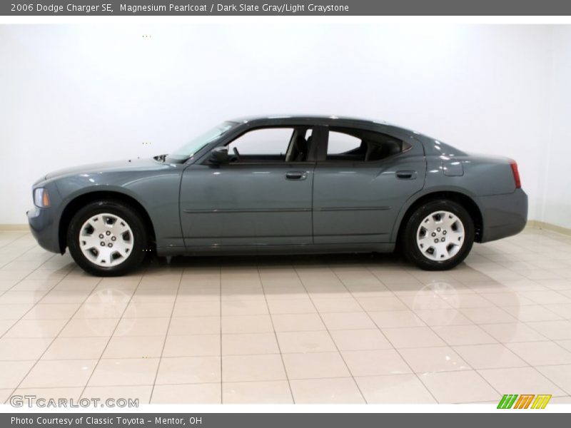 Magnesium Pearlcoat / Dark Slate Gray/Light Graystone 2006 Dodge Charger SE