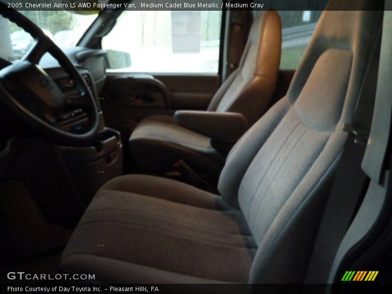 Medium Cadet Blue Metallic / Medium Gray 2005 Chevrolet Astro LS AWD Passenger Van