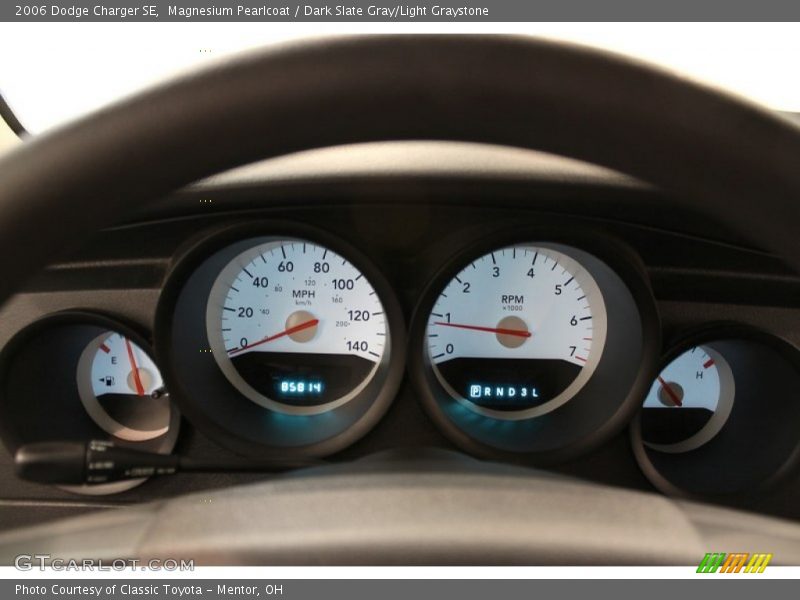 Magnesium Pearlcoat / Dark Slate Gray/Light Graystone 2006 Dodge Charger SE