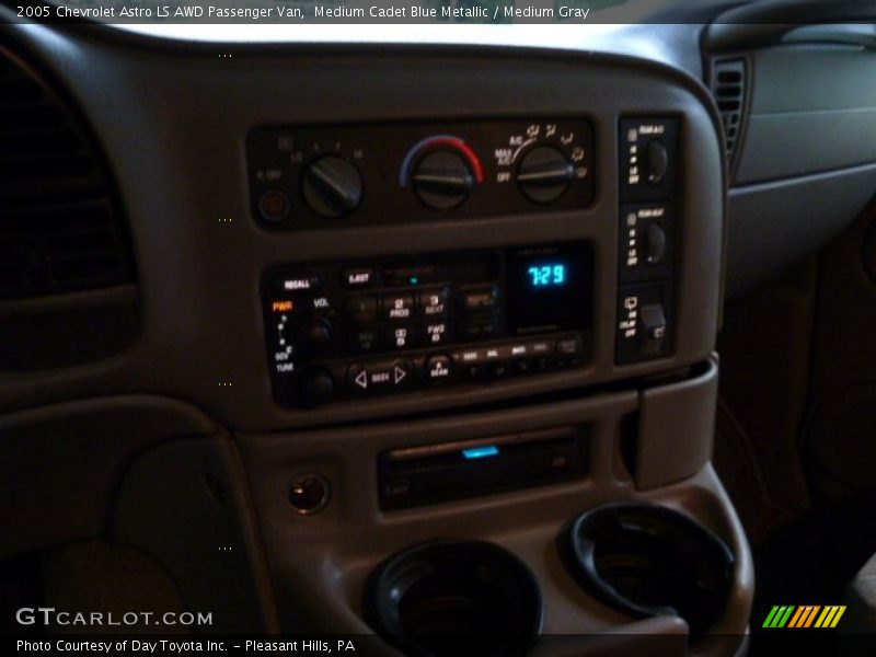 Medium Cadet Blue Metallic / Medium Gray 2005 Chevrolet Astro LS AWD Passenger Van