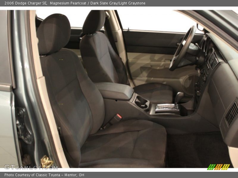 Magnesium Pearlcoat / Dark Slate Gray/Light Graystone 2006 Dodge Charger SE