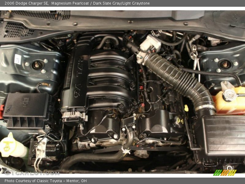 Magnesium Pearlcoat / Dark Slate Gray/Light Graystone 2006 Dodge Charger SE
