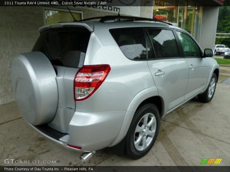 Classic Silver Metallic / Ash 2011 Toyota RAV4 Limited 4WD