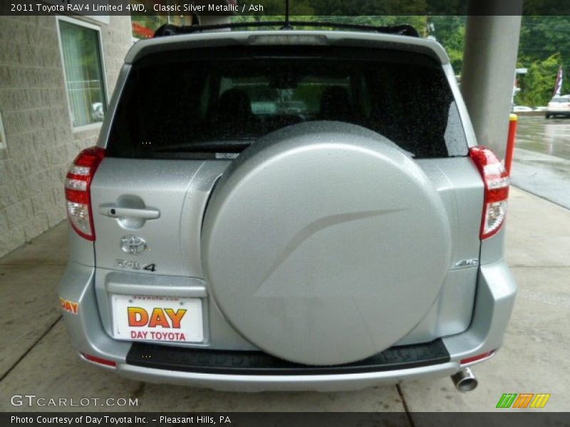 Classic Silver Metallic / Ash 2011 Toyota RAV4 Limited 4WD