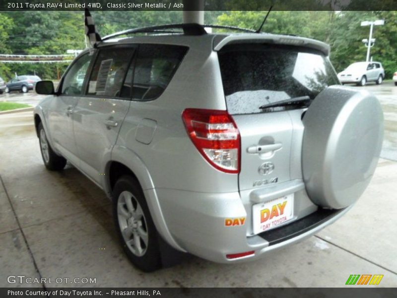 Classic Silver Metallic / Ash 2011 Toyota RAV4 Limited 4WD