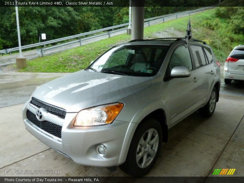 Classic Silver Metallic / Ash 2011 Toyota RAV4 Limited 4WD